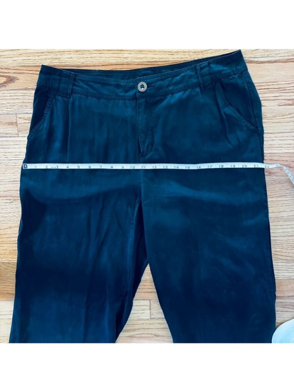 Sundance Lillie Wide-Leg Tencel Pants 10 Relaxed Minimalist Lagenlook - Picture 8 of 16